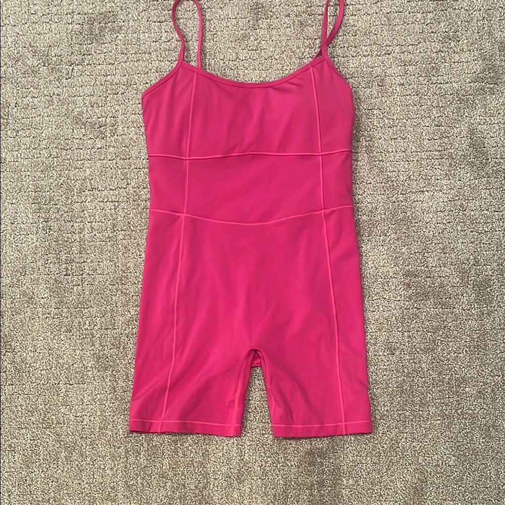 Fabletics pink Sleeveless Romper
